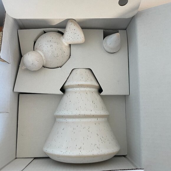 Limited Ed. IKEA VINTERFINT Decoration Christmas Tree Bird, Ceramic, White, NEW - Picture 2 of 4